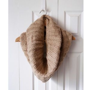 Handmade Knit Infinity Scarf